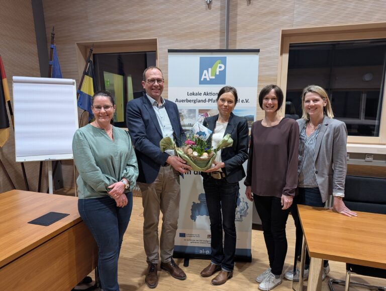 LAG AL P Lenkungsausschuss 8 Verabschiedung LEADER Koordinatorin